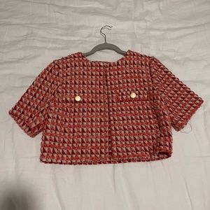 Tweed shirt